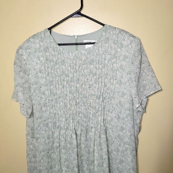 Vintage Coldwater Creek Cottagecore Maxi Dress 22W - Picture 2 of 10